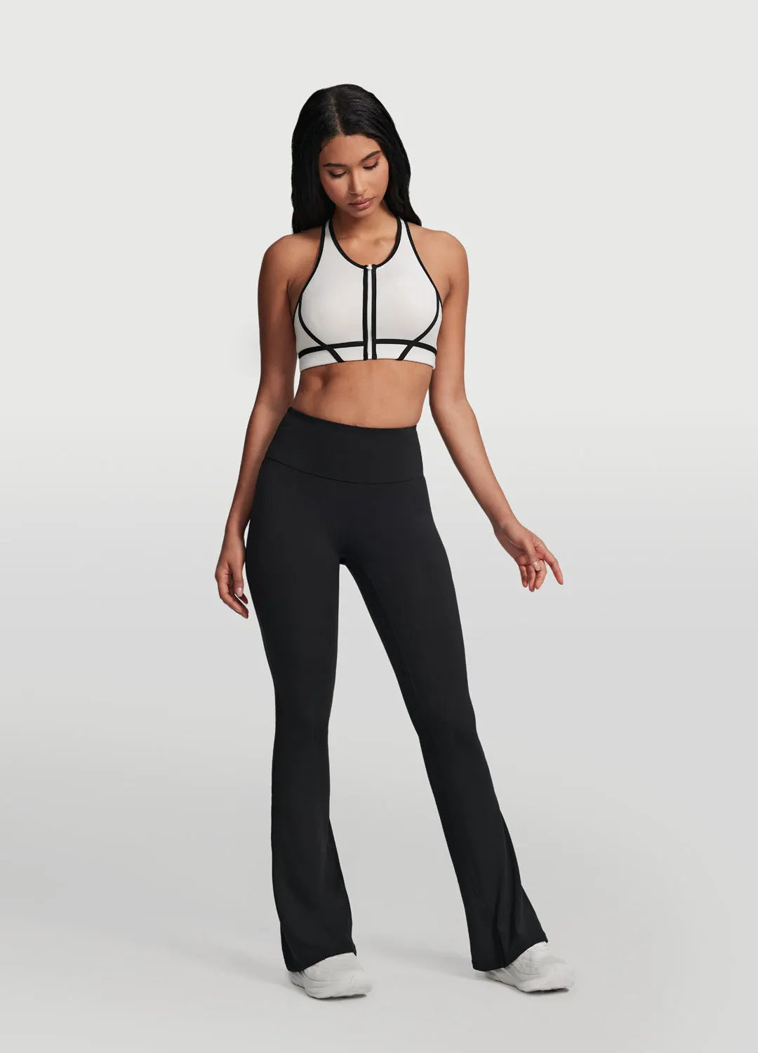 High-Waisted Foxy Flare Leggings - Flattering Fit with Dramatic Flare