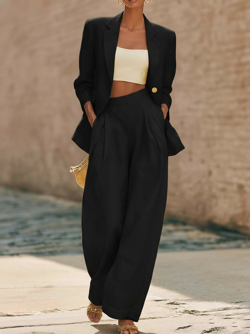 Jacket with linen – Designer Aesthetic