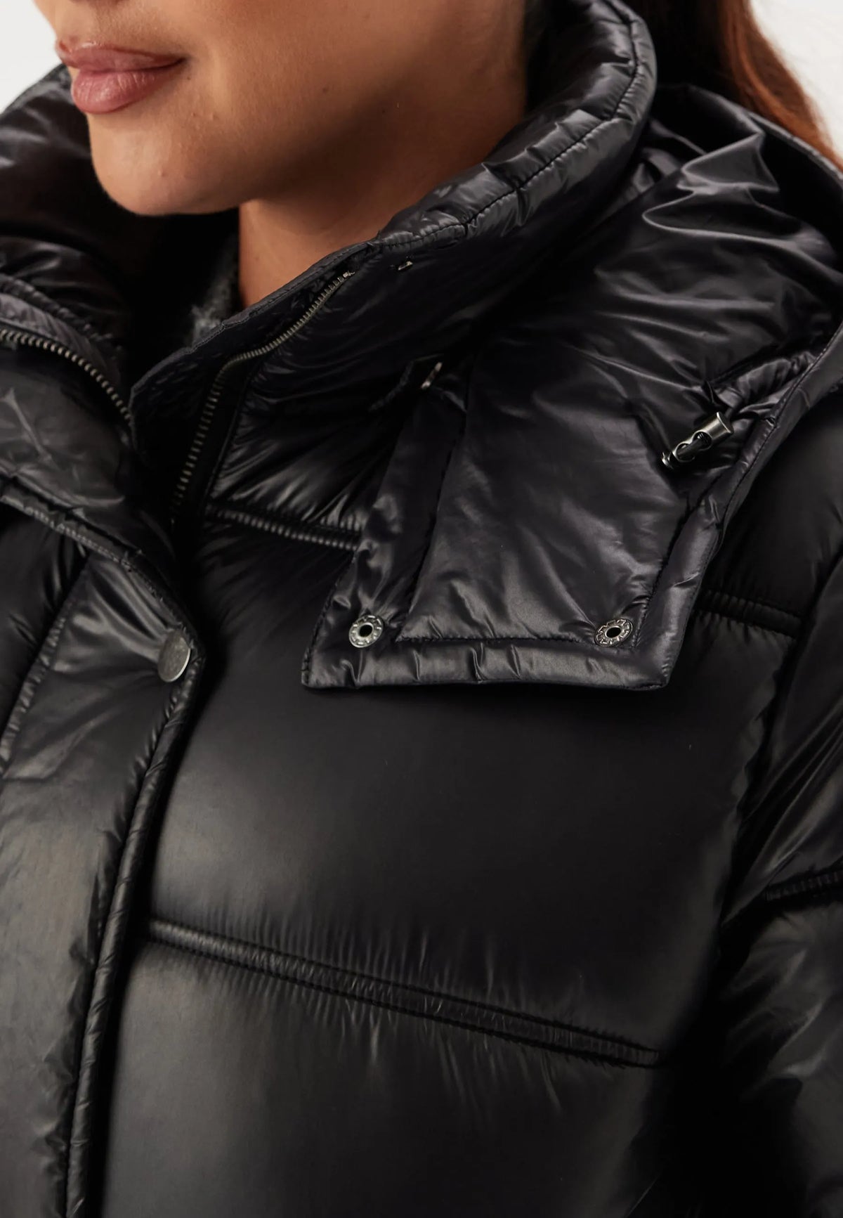 Semi Shiny Padded Jacket
