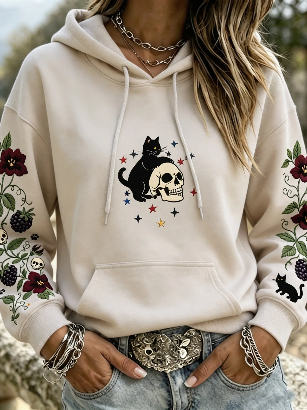 Chic Hoodie – Boo-tiful Halloween