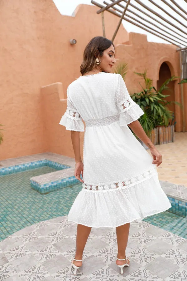 Jenson Cotton Eyelet Maxi Dress - FINAL SALE