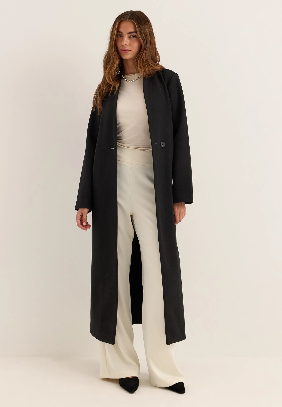 Belted Long Coat