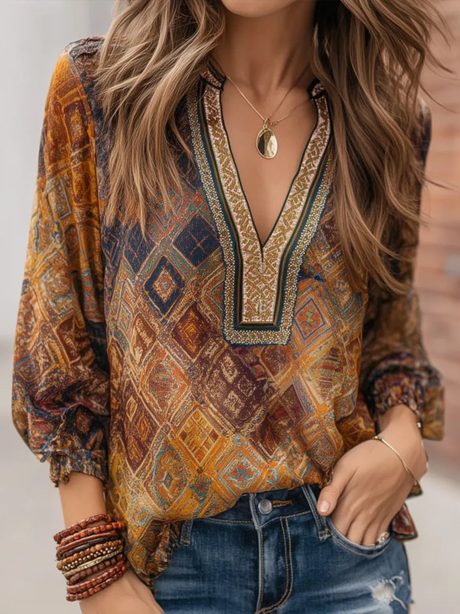 Elevated Blouse – Retro, Worth Every Penny