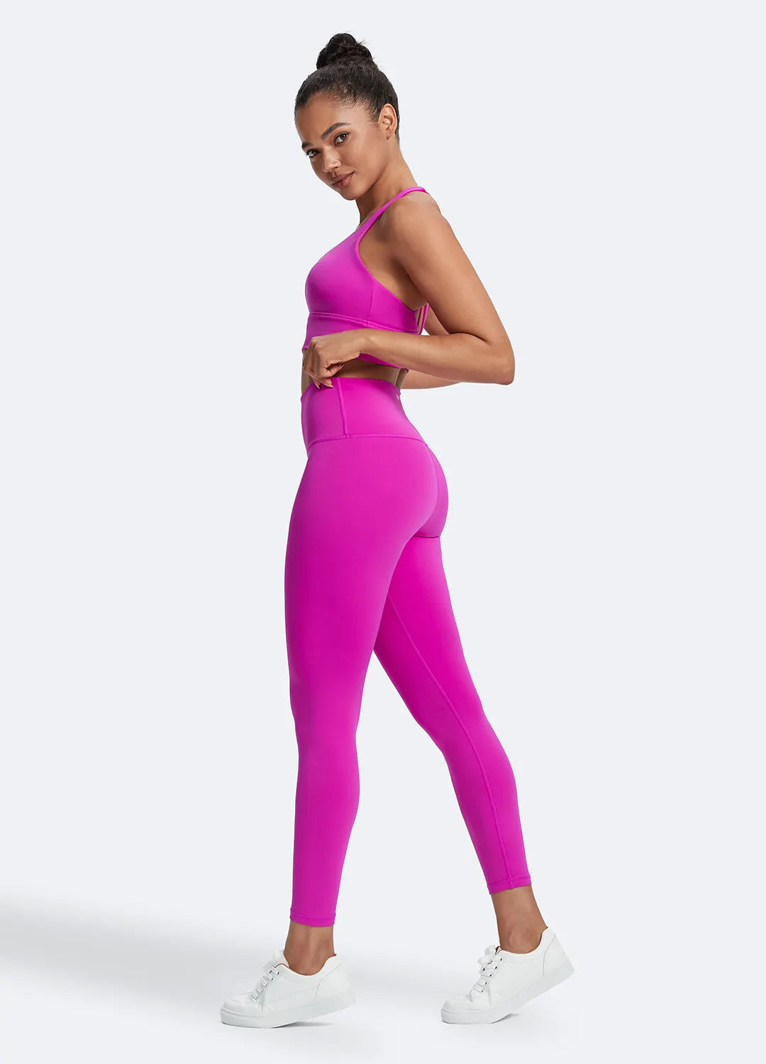 Pilates High-Waisted Leggings – Sculpting Comfort for Studio Workouts