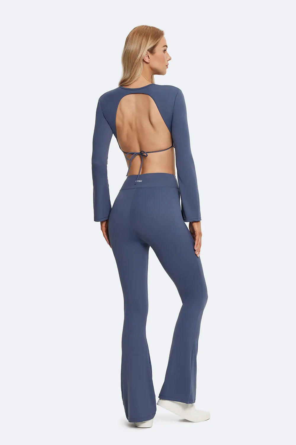 Figure-Flattering High-Waisted Flared Leggings