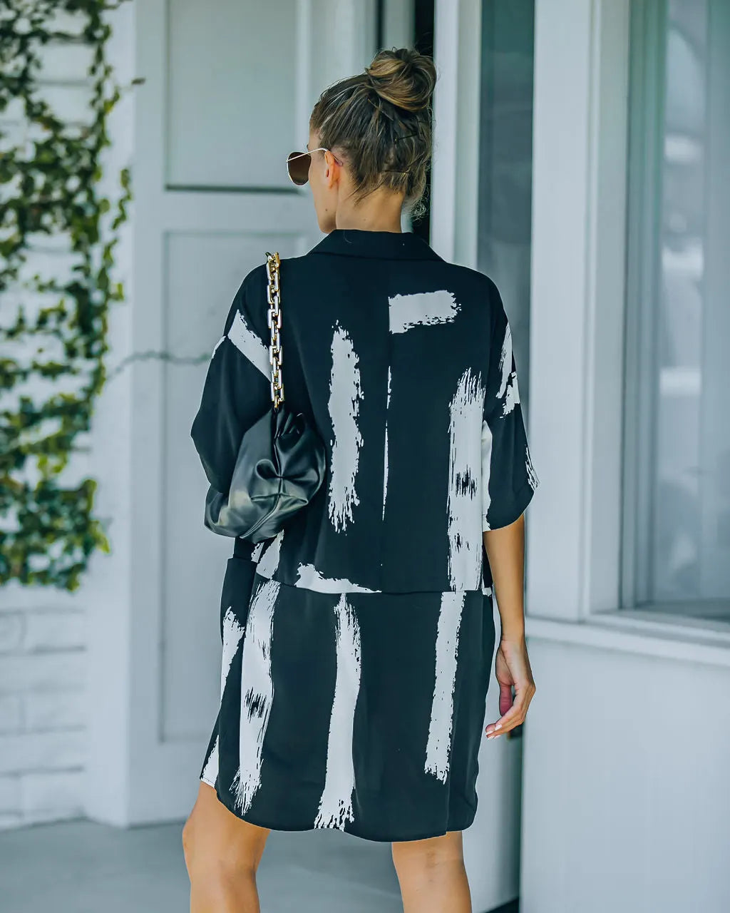 Raelynn Pocketed Button Down Shirt Dress - FINAL SALE