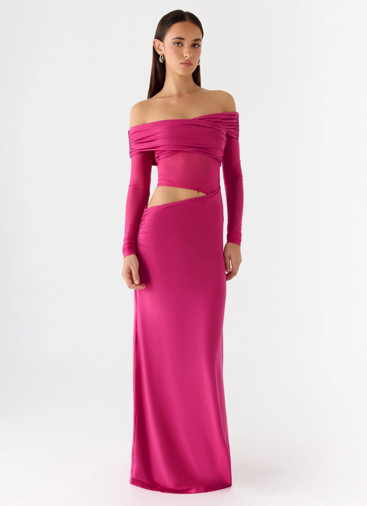 Kerli Maxi Dress Fuchsia