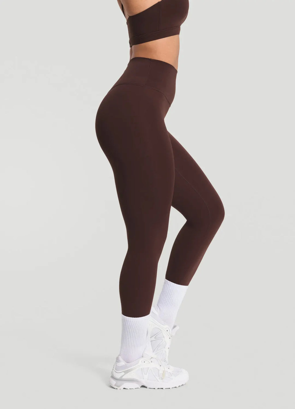 Flattering High-Waisted 7/8-Length Leggings