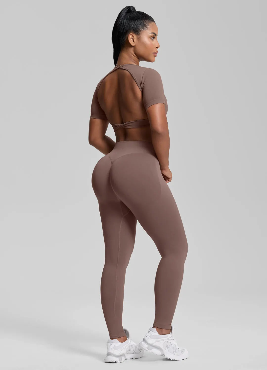 Sculpt High-Waisted Leggings: Butt-Lift, Tummy Control & Shaping for Training