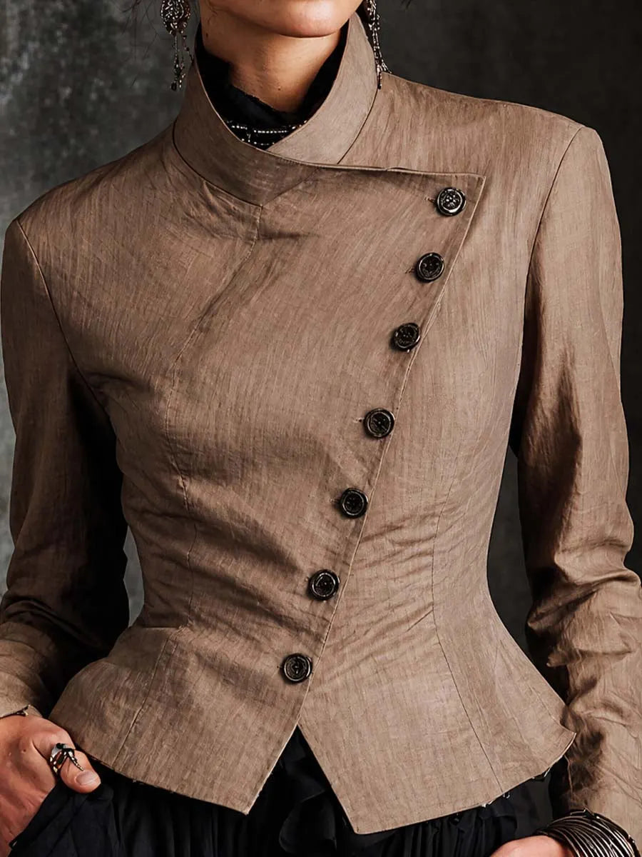 Elegant Blazer in linen, Unbeatable Price