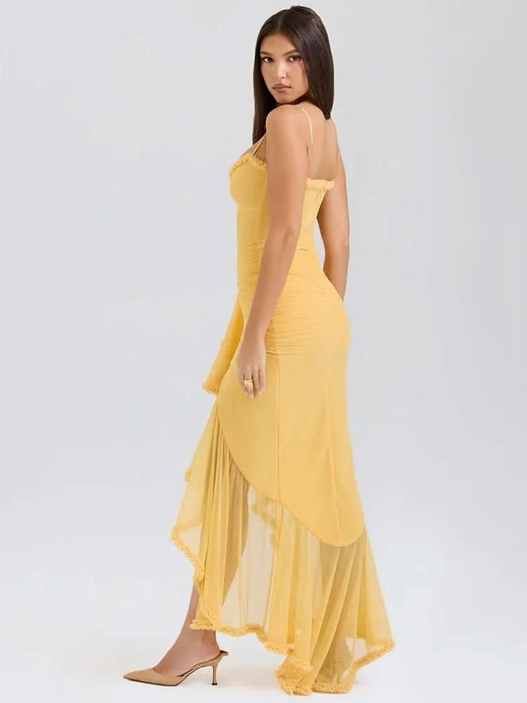 Gabbi Ruffled Maxi Dress