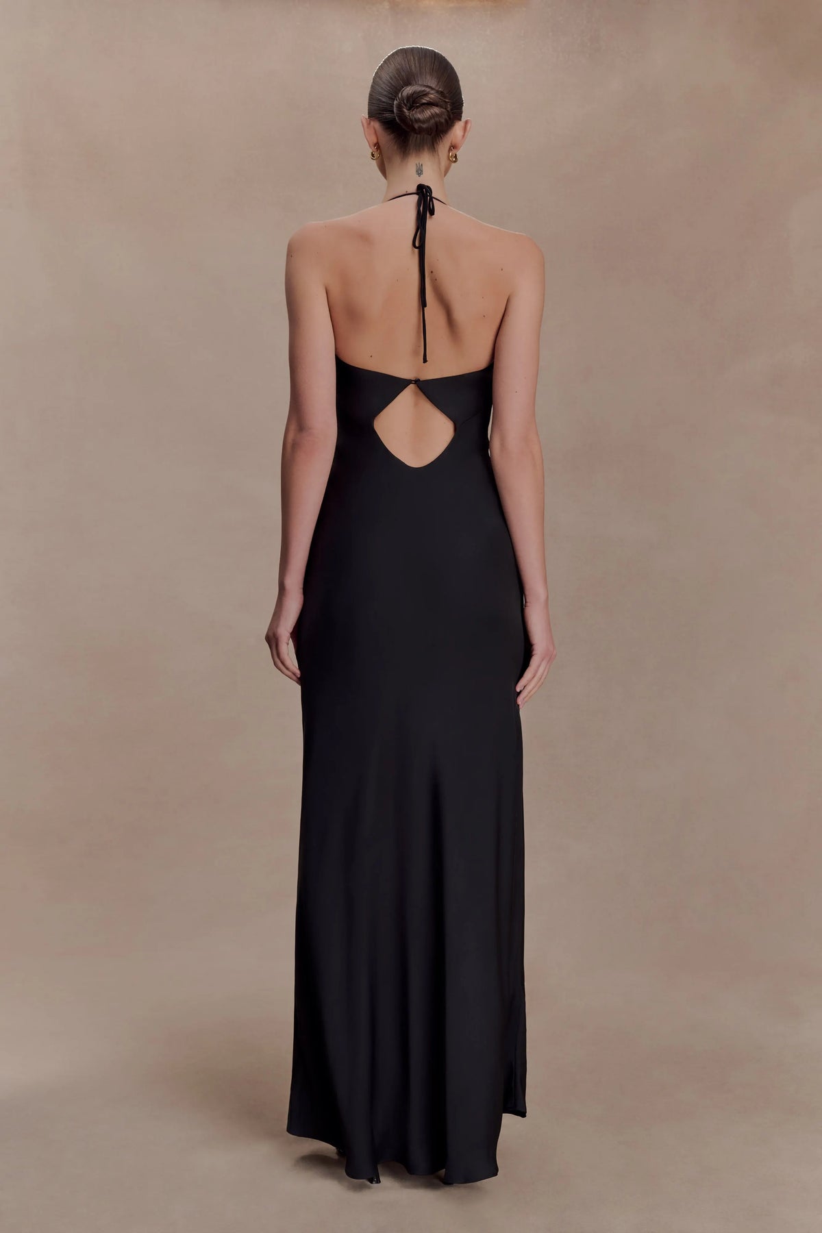 Lydia Satin Maxi Dress