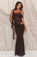Mocha Starlight Maxi Dress