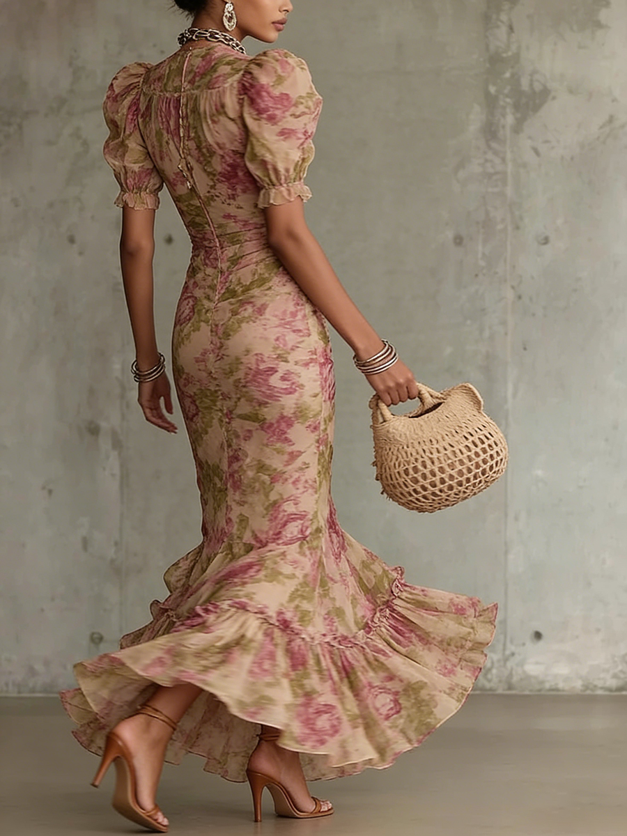Designer Aesthetic: Elegant Maxi Dress