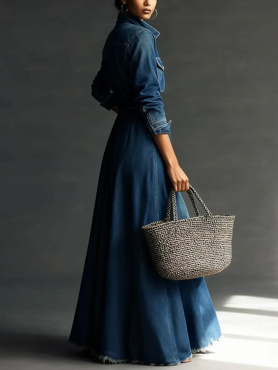 Midi Dress That Flatters – Chic & denim