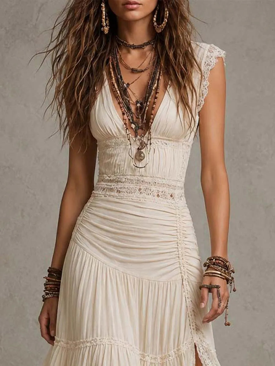 Maxi Dress That Flatters – Bohemian & cotton