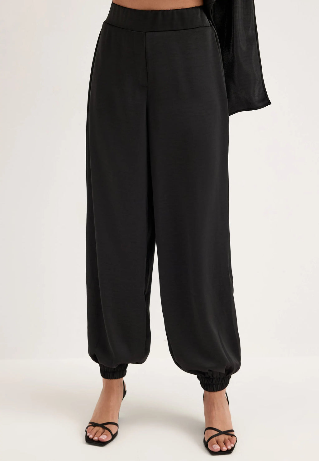Satin Balloon Trousers