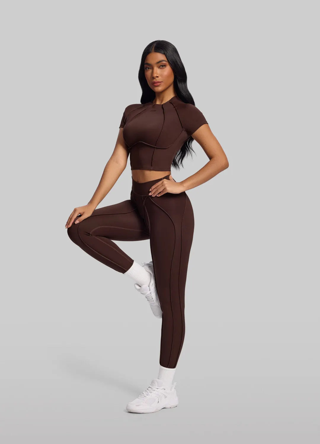 Contour Stitch Leggings: Sculpted Fit, All-Day Comfort