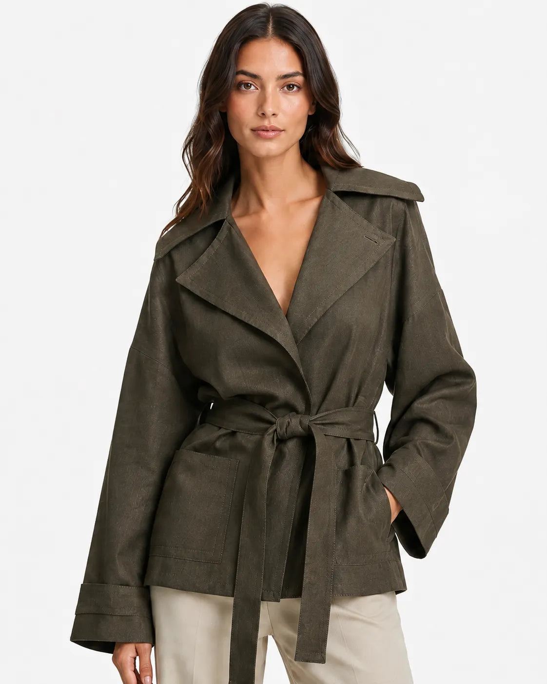 CELESTE BELTED JACKET