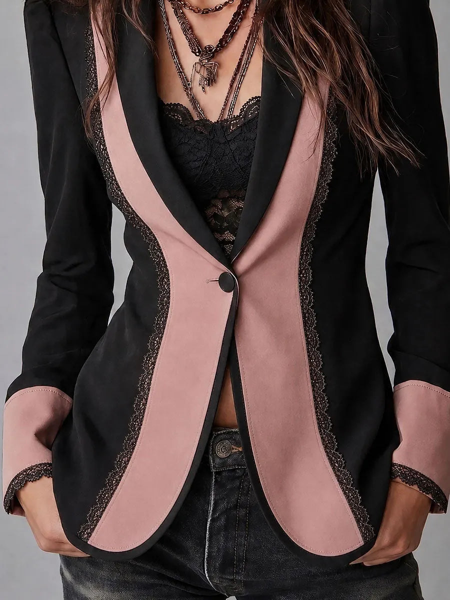 Blazer That Flatters – Vintage & lace