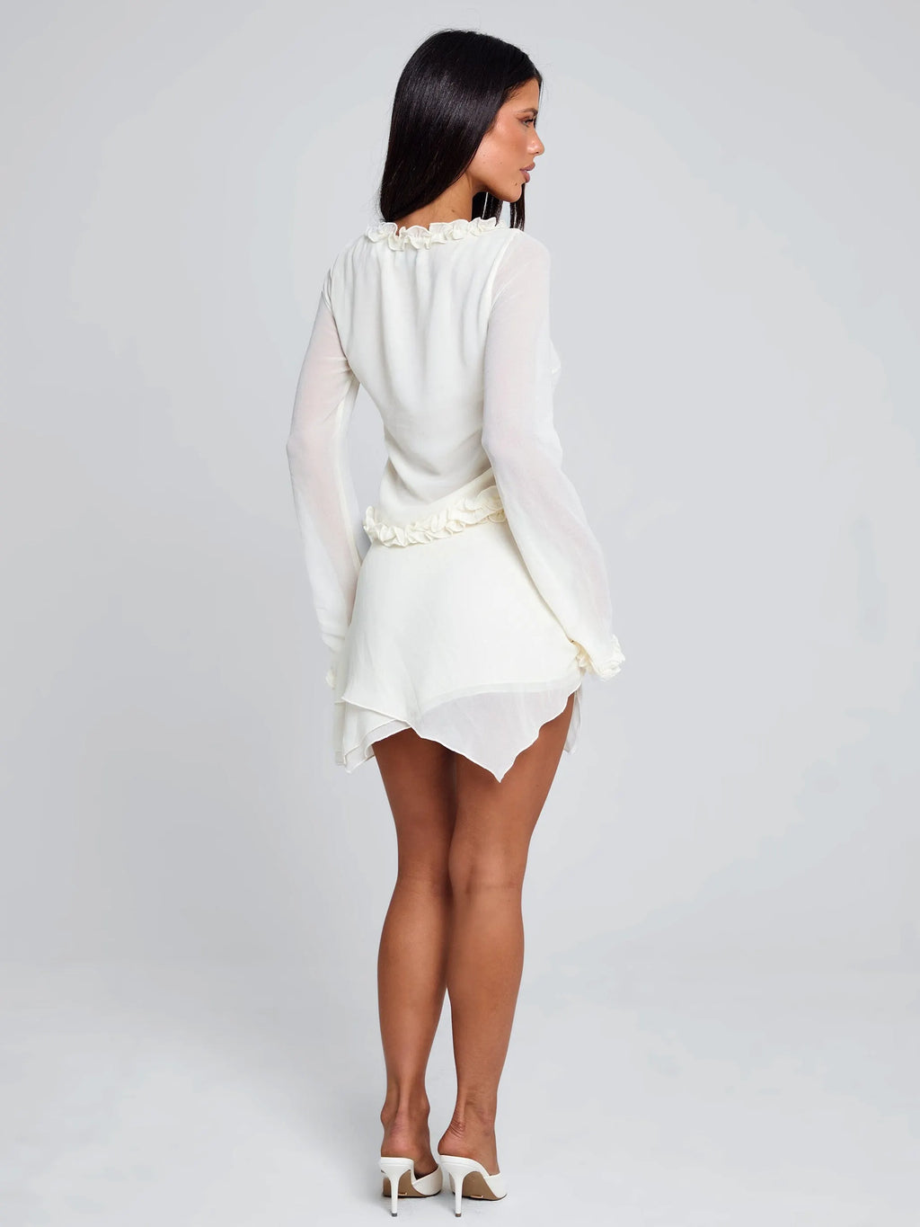 Mae Ruffle Tie Top