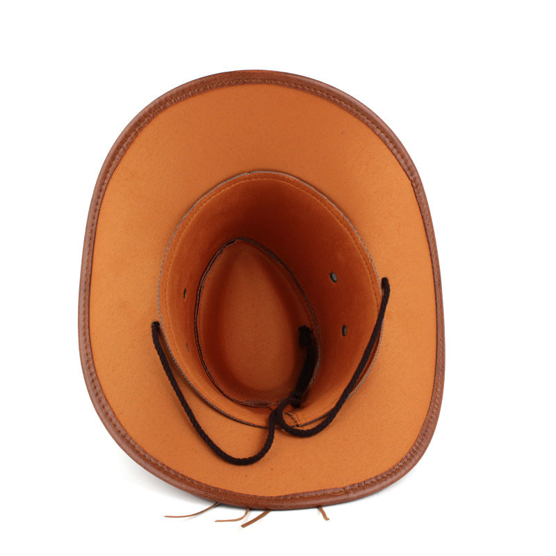 Women's Vintage Classic Western Cowboy Hat With Feather   - Perfect For Festivals And Outdoor Adventures