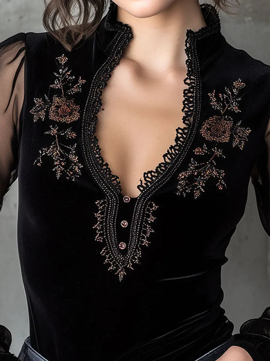 Top with velvet – Affordable Luxury