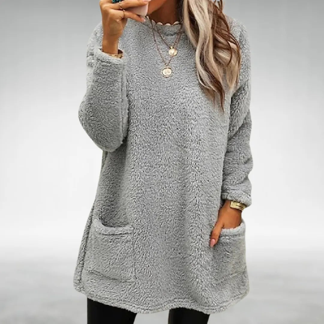 CARRIE – COZY RELAXED PULLOVER TUNIC