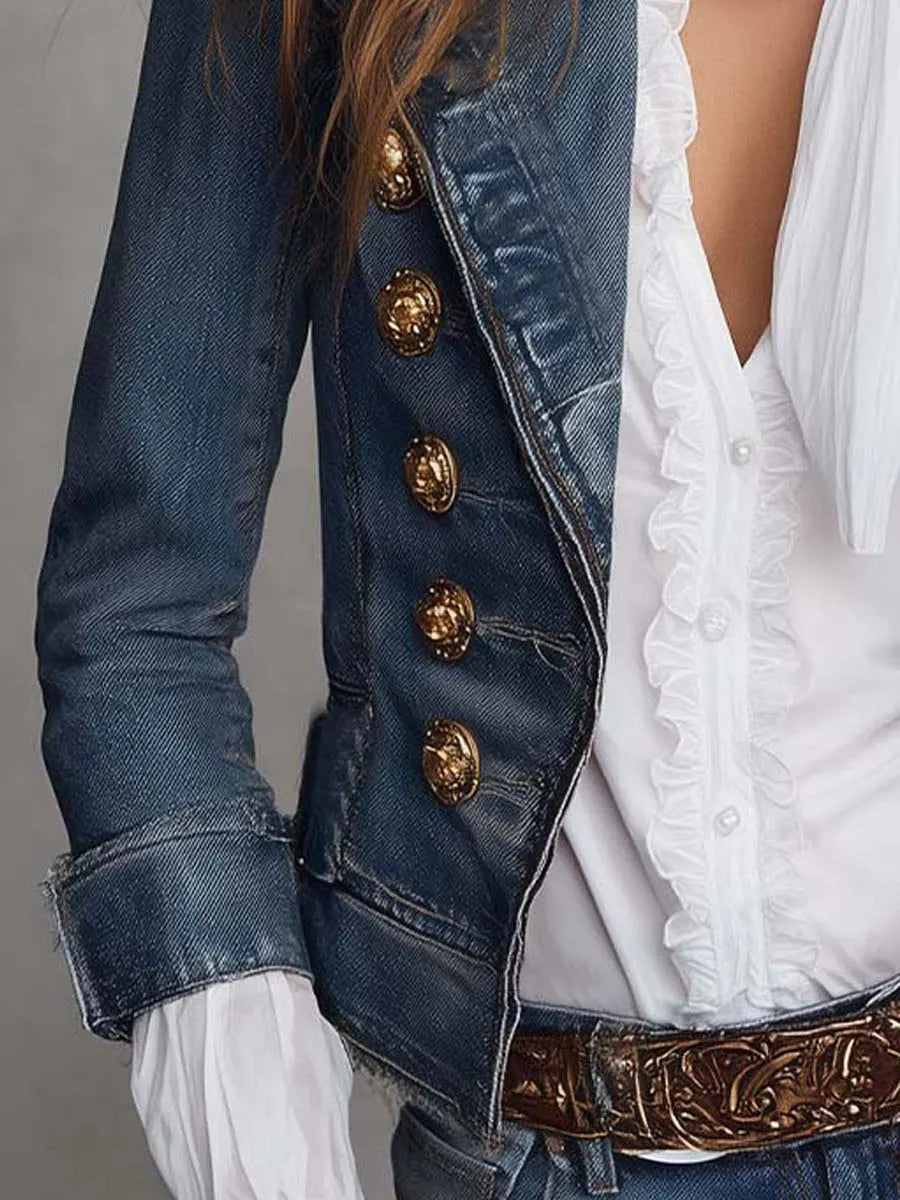 Blazer with denim – Premium Look