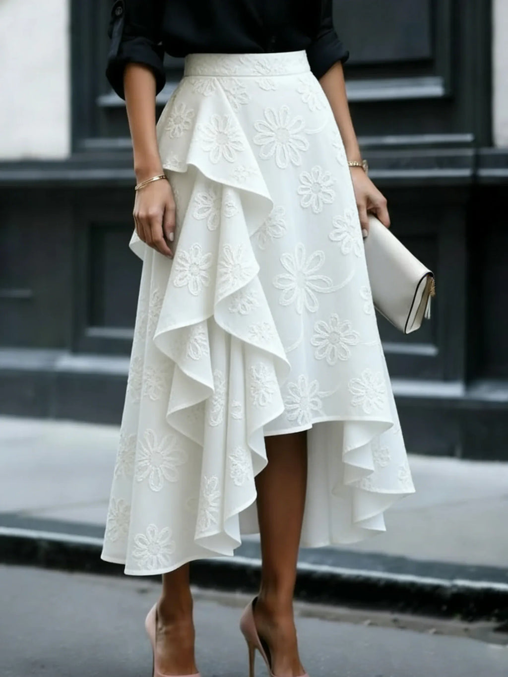 Skirt with soft – Designer Aesthetic