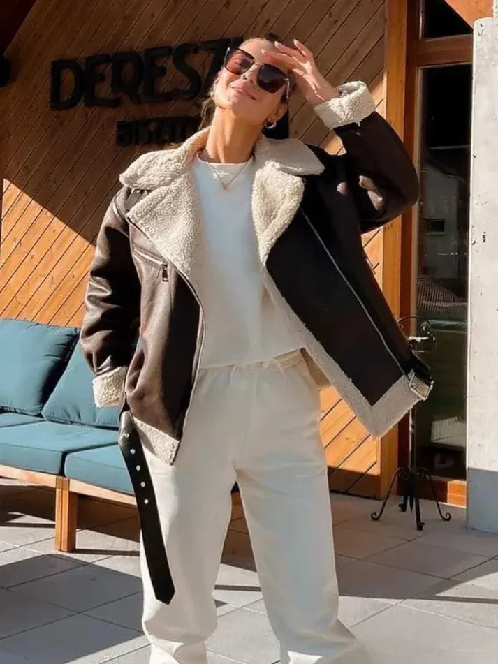 URBAN COZY AVIATOR JACKET