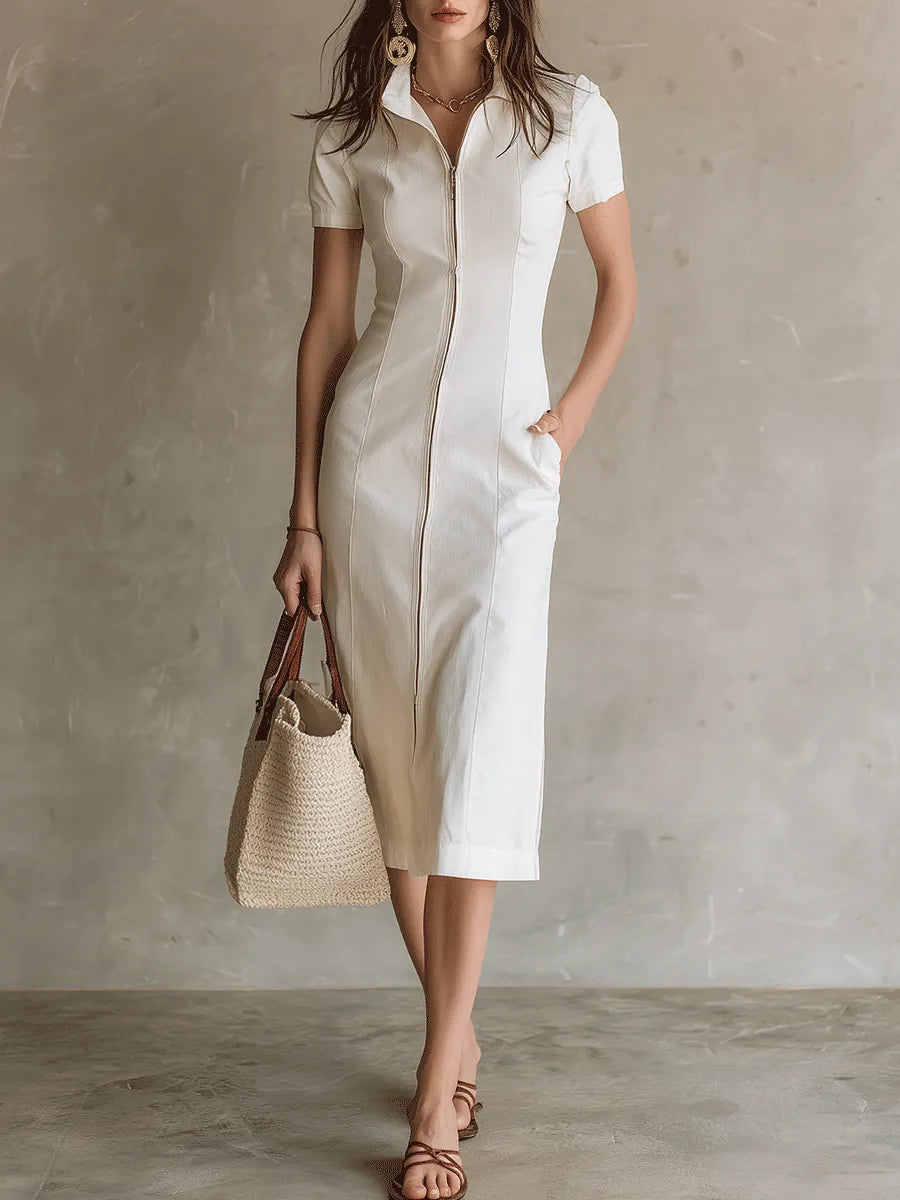 Designer Aesthetic: Chic Midi Dress