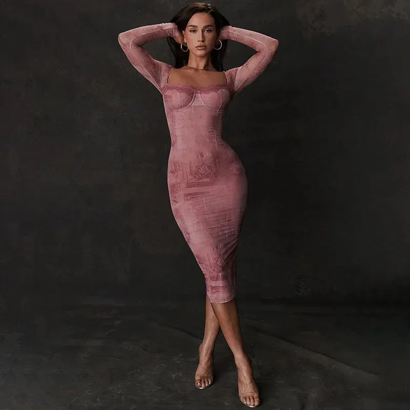 Sexy Backless Draped Club Sleeveless Tank Maxi Dress