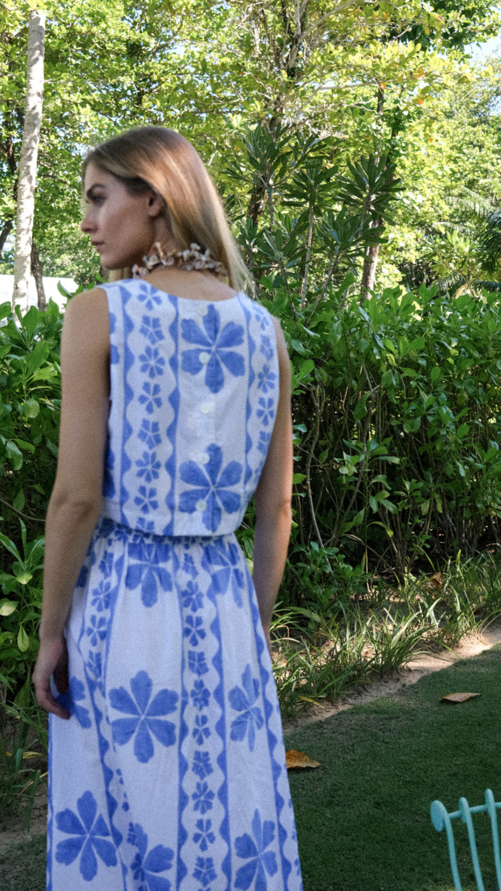 Carsyn Skirt - Sea Dahlia