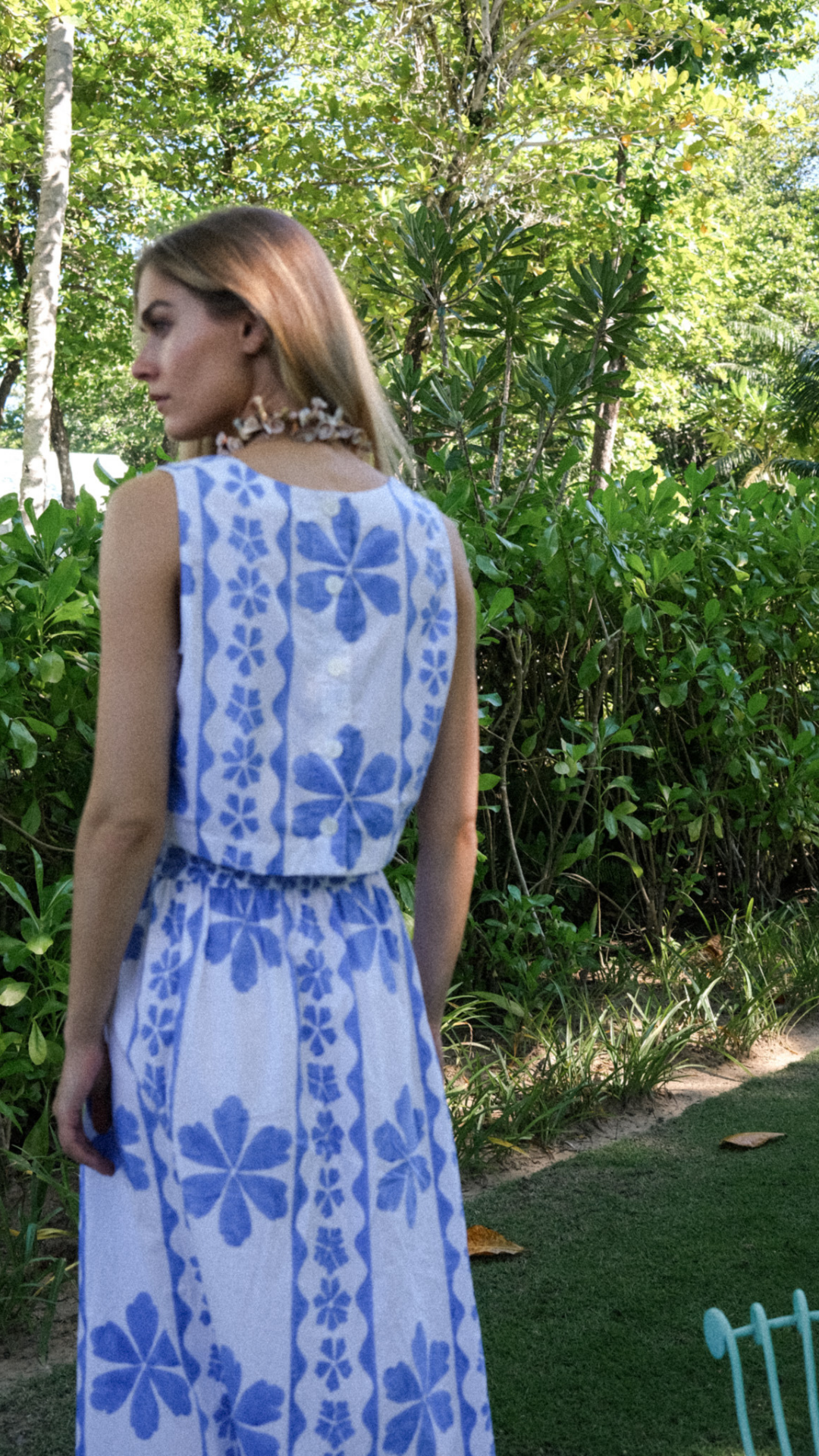 Carsyn Skirt - Sea Dahlia