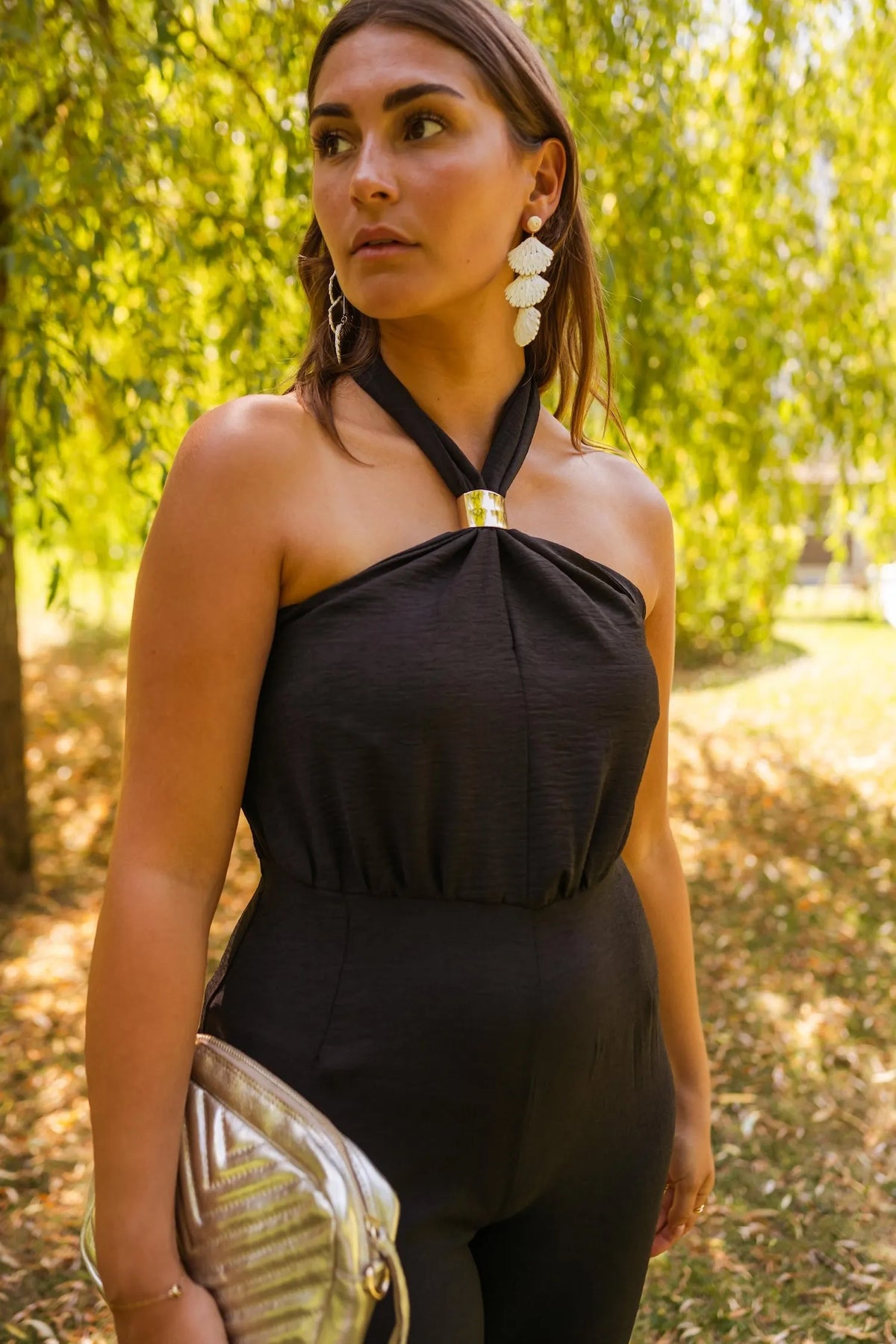 Black Mya Jumpsuit