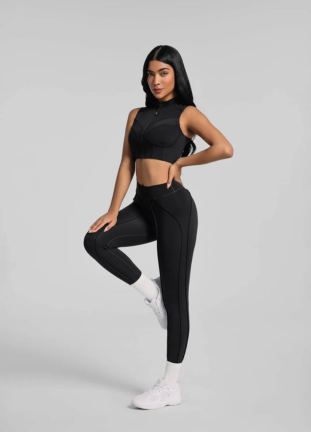 Sculpted Contour Stitch Leggings