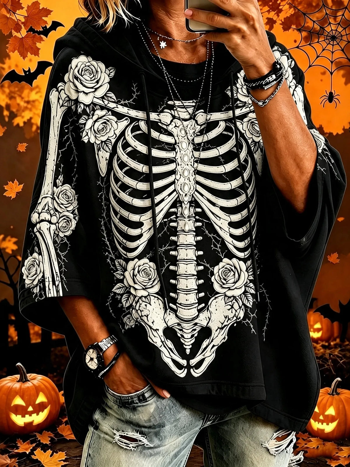 Wickedly Chic Hoodie – Spooky Pick