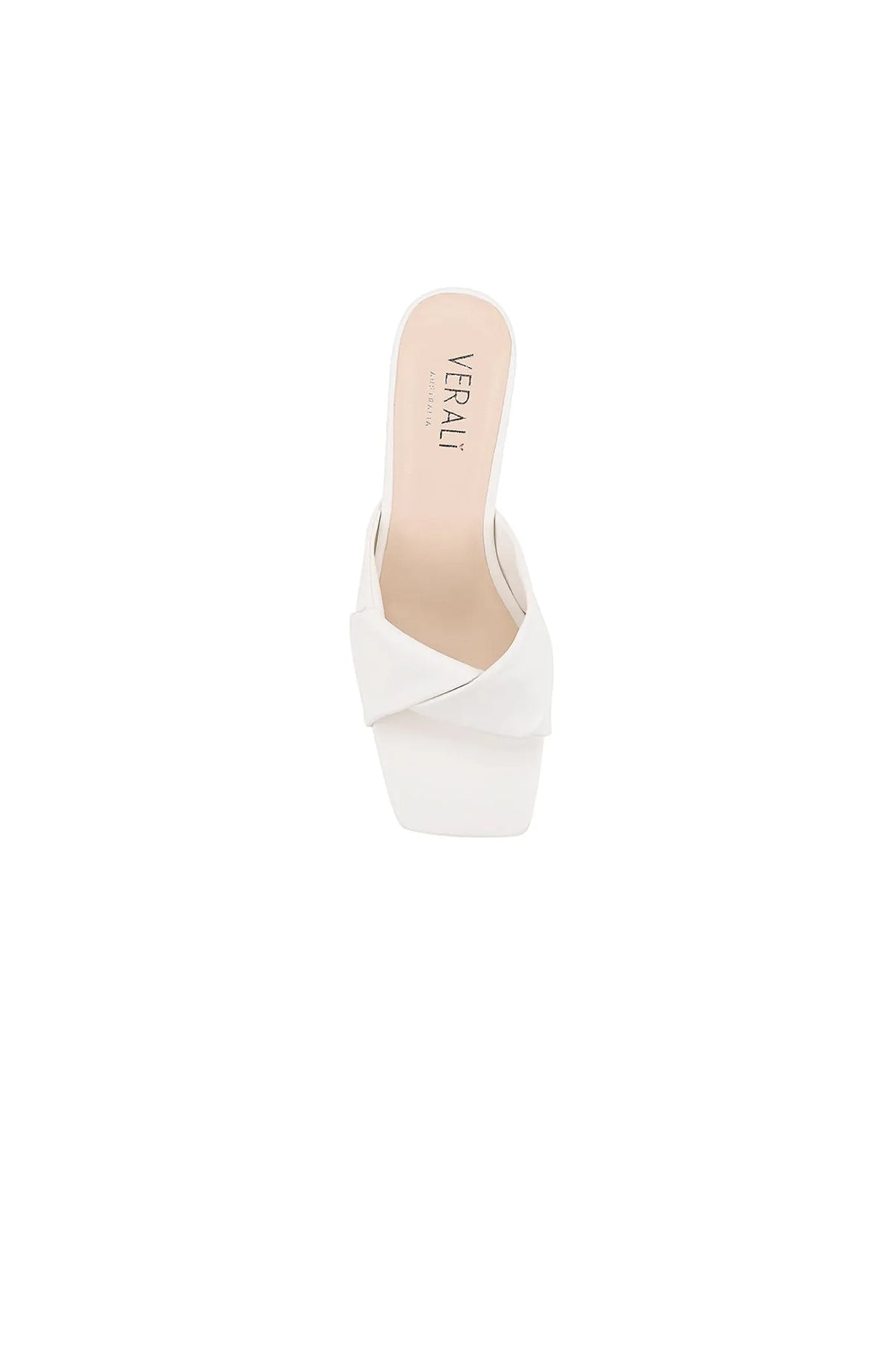 Stella Block Heel Mules Chalk