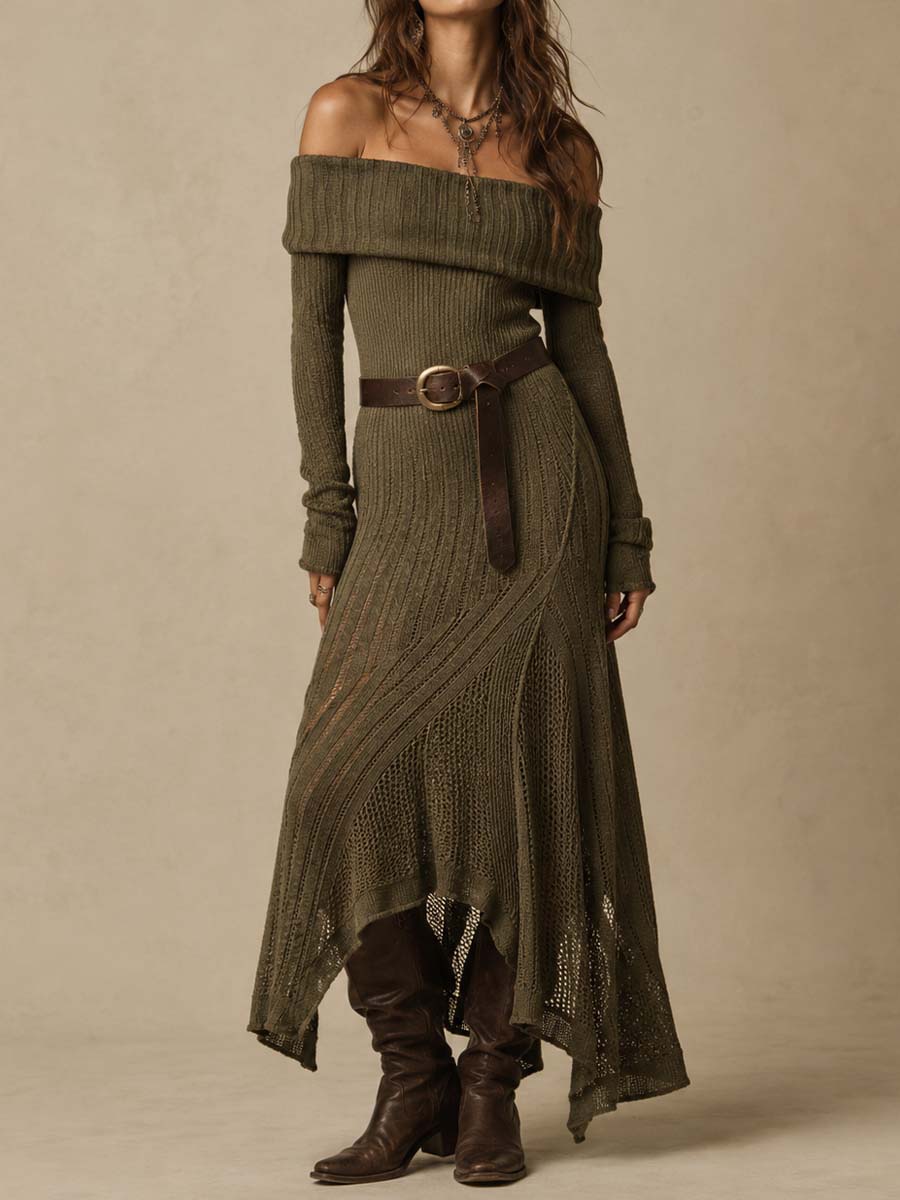 Midi Dress with soft knit – Best Value