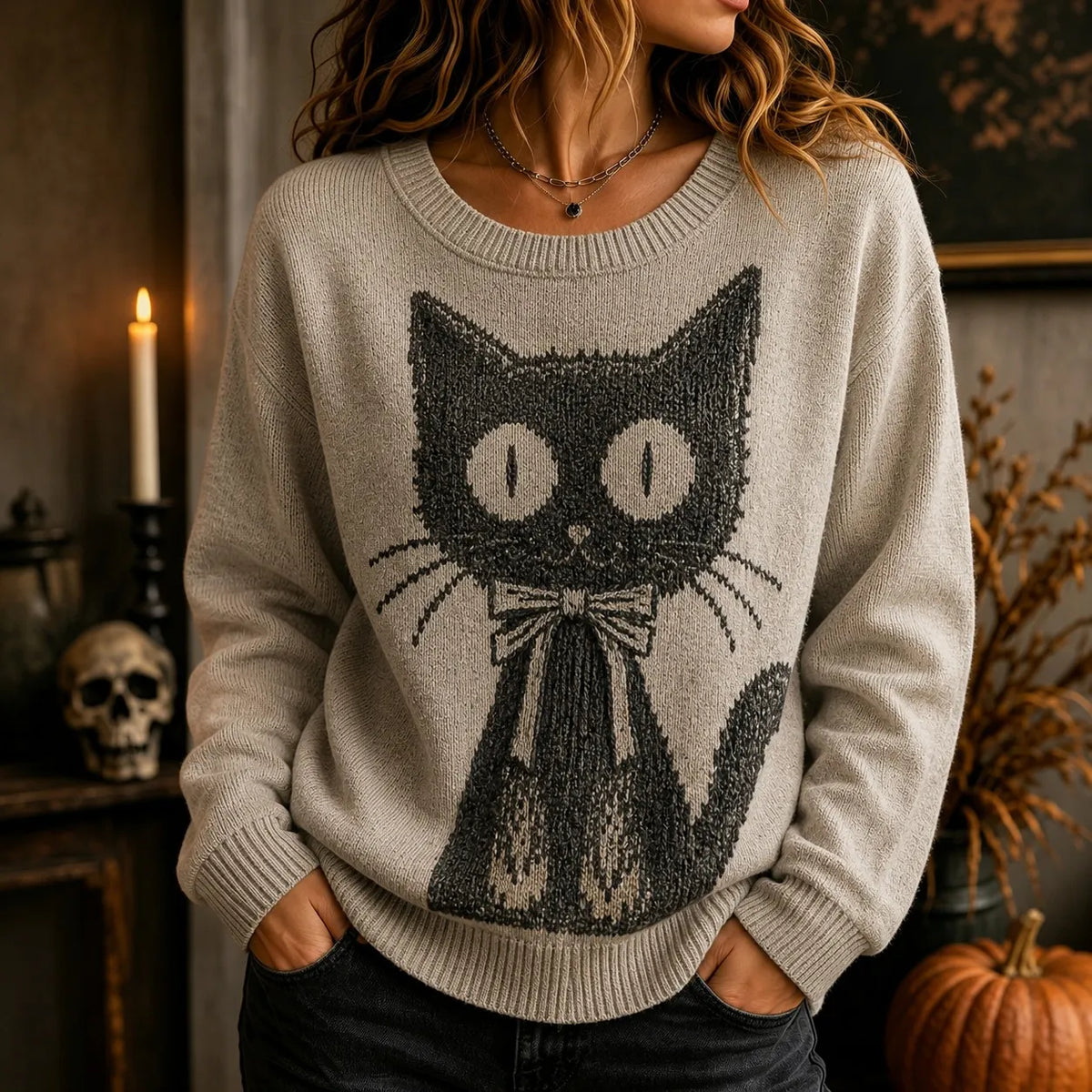 Hauntingly Beautiful Sweater – Party Ready