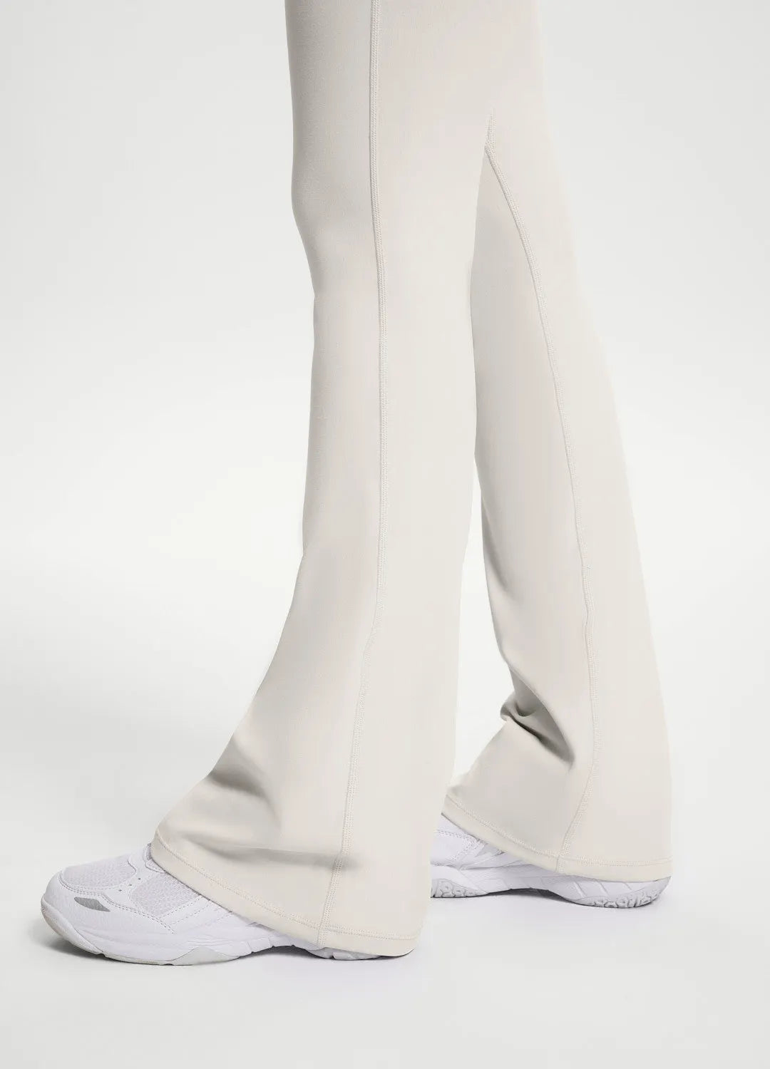 Scrunch-Back Flared Leggings — Sculpted Back, Flattering Flare