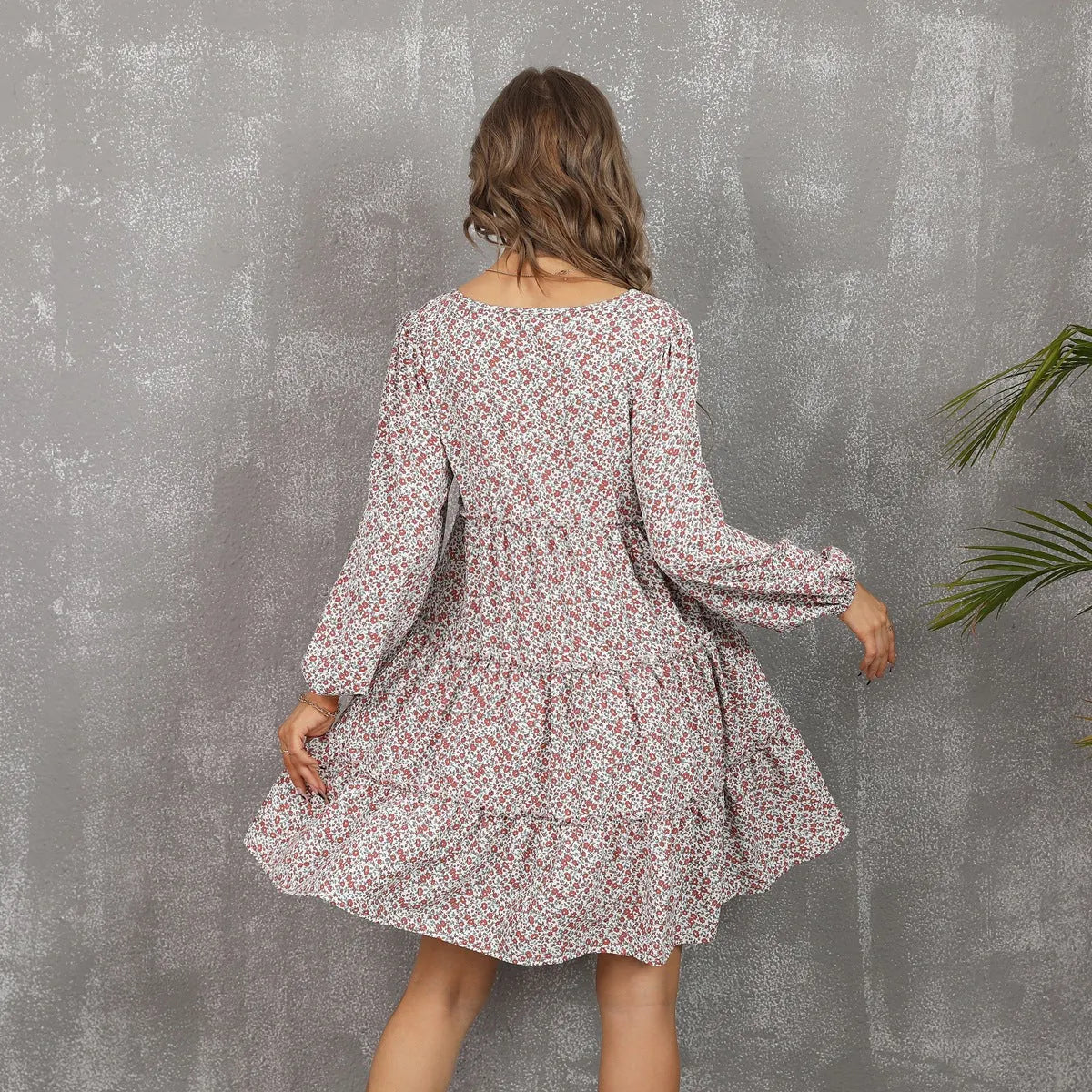 Halsey Floral Babydoll Dress