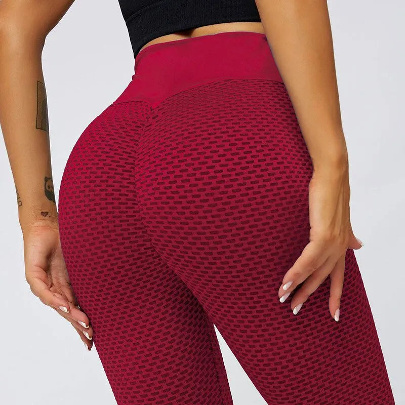 KittenAlarm - Mojoyce Mesh Sport Pants Fitness Yoga Pants Gym Clothing Push Up High Waist Leggings Women Workout Legging