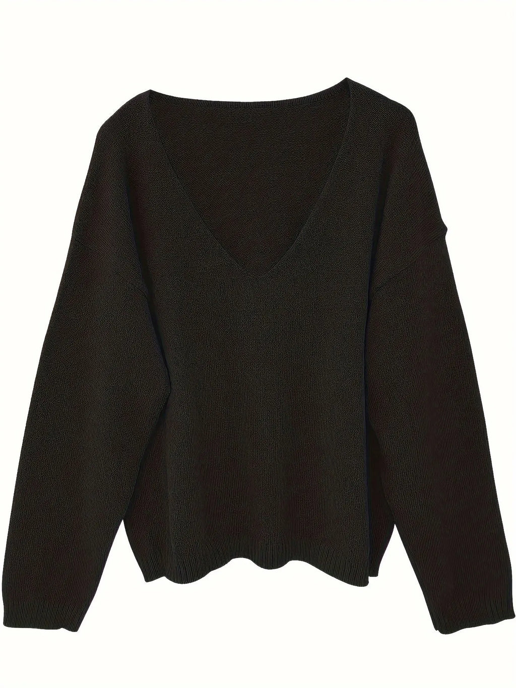 LIANNE – PLUSH V-NECK SWEATER