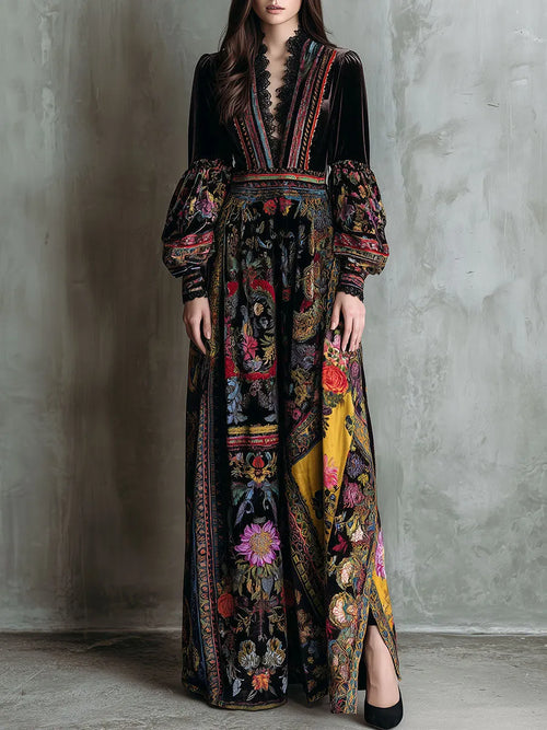 Maxi Dress That Flatters – Boho & velvet