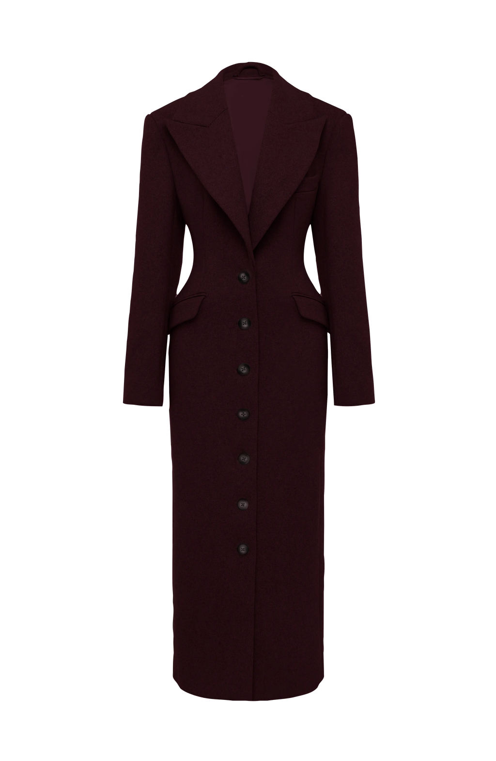 Ursula Coat - Plum