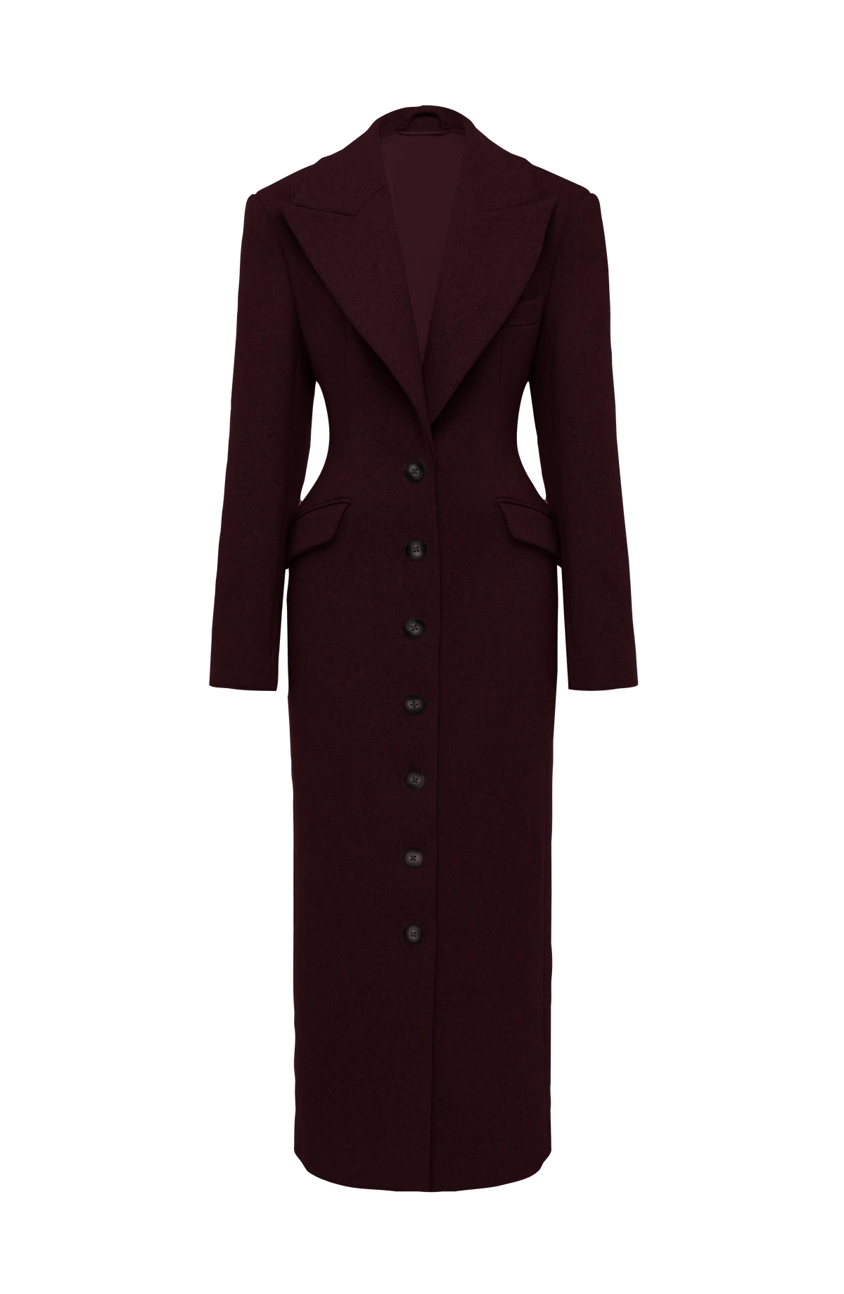 Ursula Coat - Plum