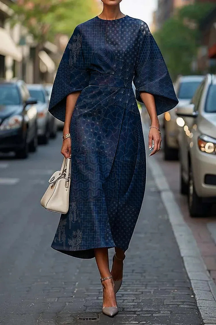 Affordable Luxury: Vintage Midi Dress