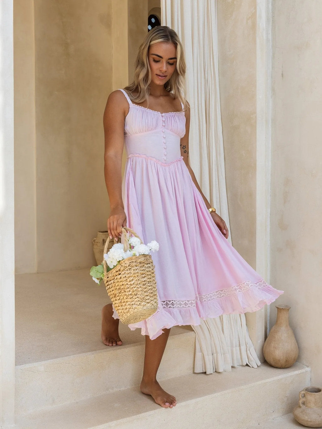 Rose Midi Dress